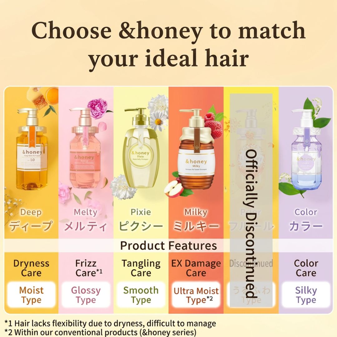 &honey Melty Moist Repair Shampoo Refill 350g