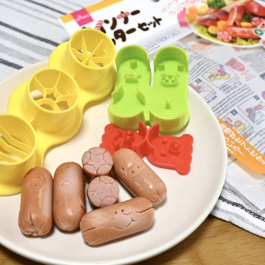 Sausage Cutter Set for Bento Lunch Box