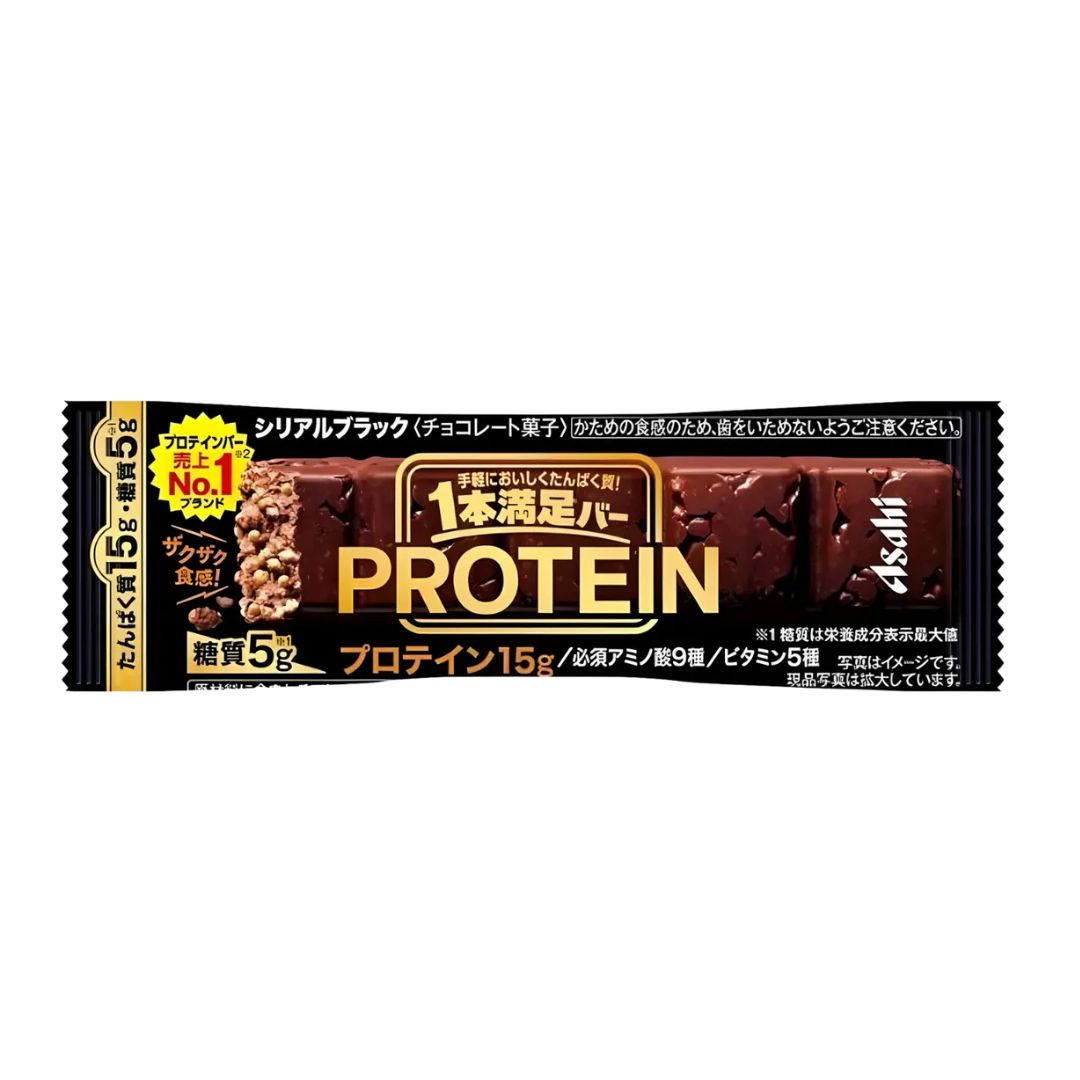 Asahi 15g Protein Bar - Black