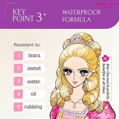Heroine Make by KissMe Volumizing  Waterproof Mascara Black (6g)