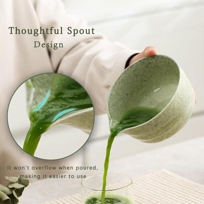 Japanese Whisk Matcha Set - Bowl, Whisk, Scoop & Holder