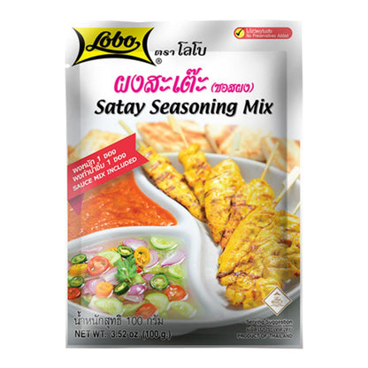 Lobo Thai Satay Seasoning Mix 100g