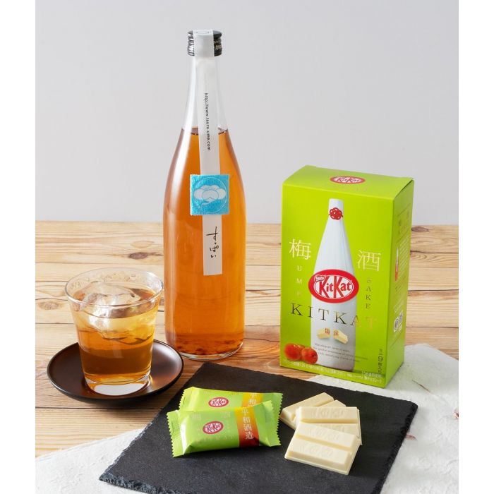 KitKat Ume Sake (plum sake) 2 fingers